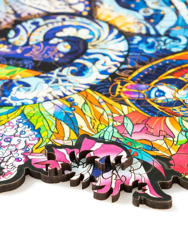 Деревянный Пазл Египетская Кошка S (50 дет.)