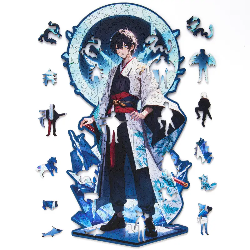 Пазл Деревянный Аниме Кун S, Мечник (110 дет.)