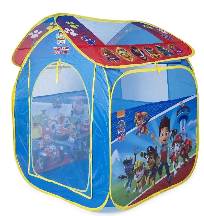 Щенячий Патруль. Игровая палатка, 83х100х80см, в чехле. TM PAW Patrol