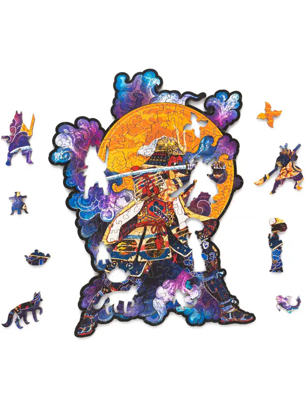 Деревянный Пазл Самурай S (125 дет.)