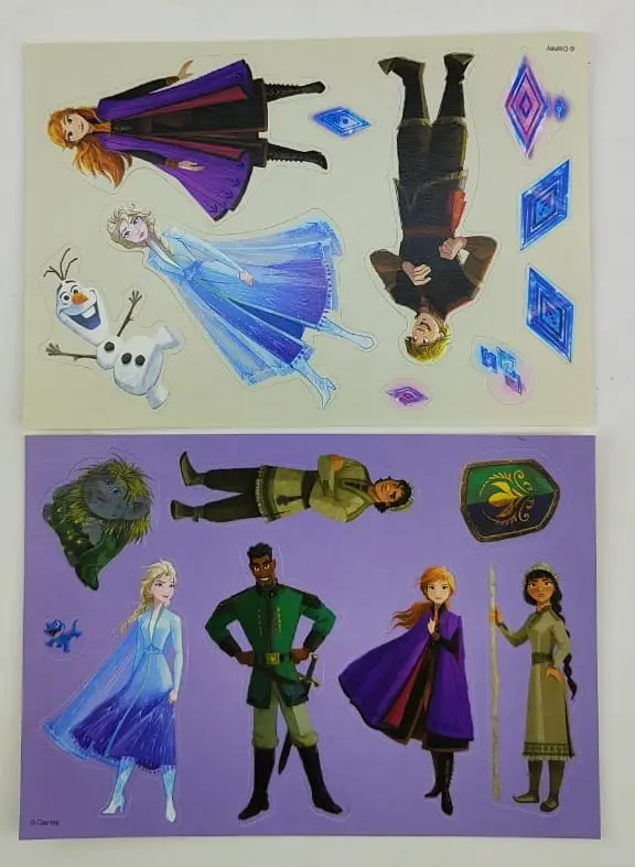 Игра настольная. Развивающий набор «Липучки». Холодное сердце 2. Королевство льда