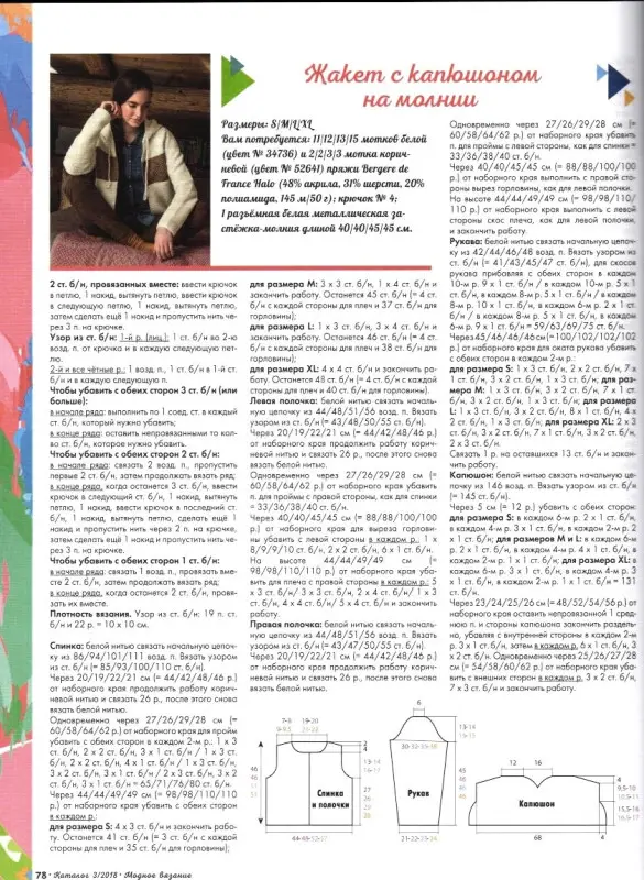 Журнал ВЯЗАНИЕ-ВАШЕ ХОББИ.КАТАЛОГ №03/2018 Модное вязание