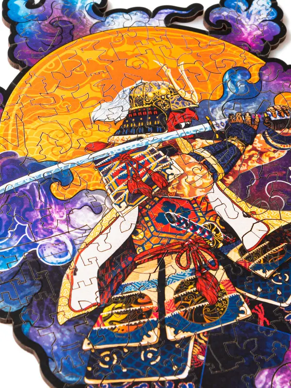 Деревянный Пазл Самурай S (125 дет.)