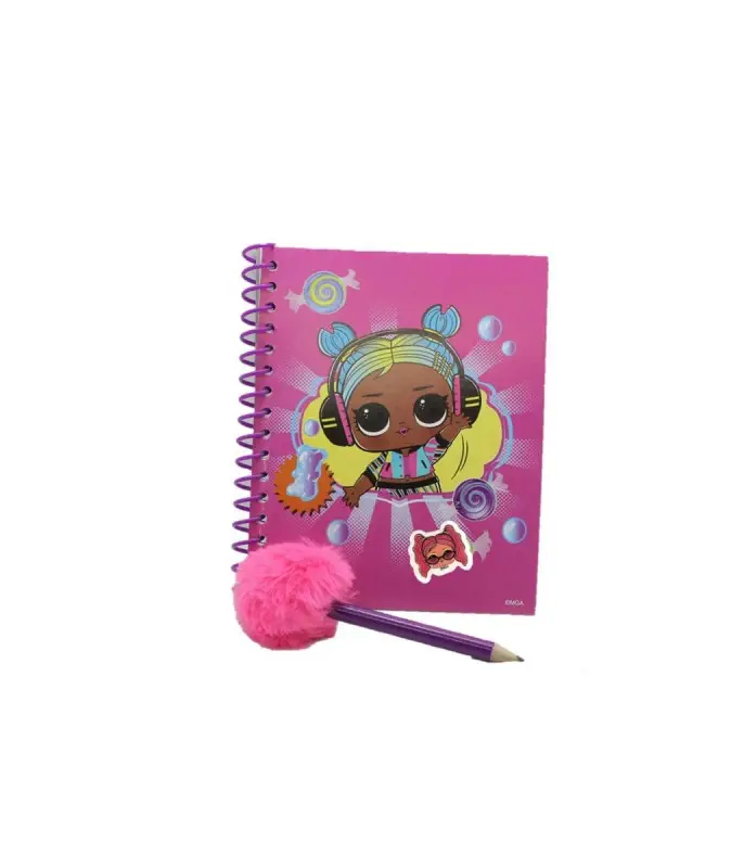 Уценка. ж-л спец. "Волшебницы"(L.O.L. Surprise!) 06/2022 с ВЛОЖЕНИЕМ!  Блокнот, карандаш, ластик