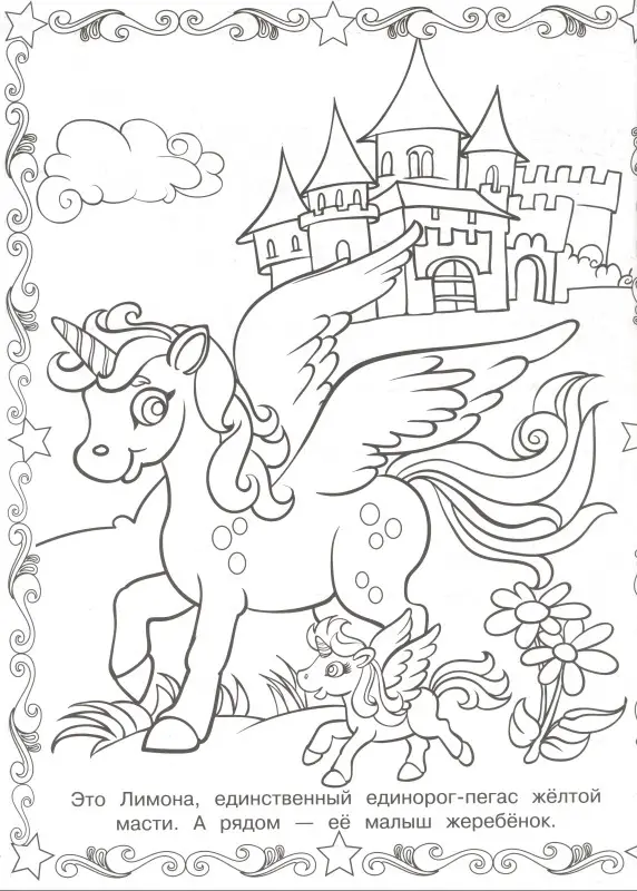 Уценка. Волшебные Единороги. Суперраскраска