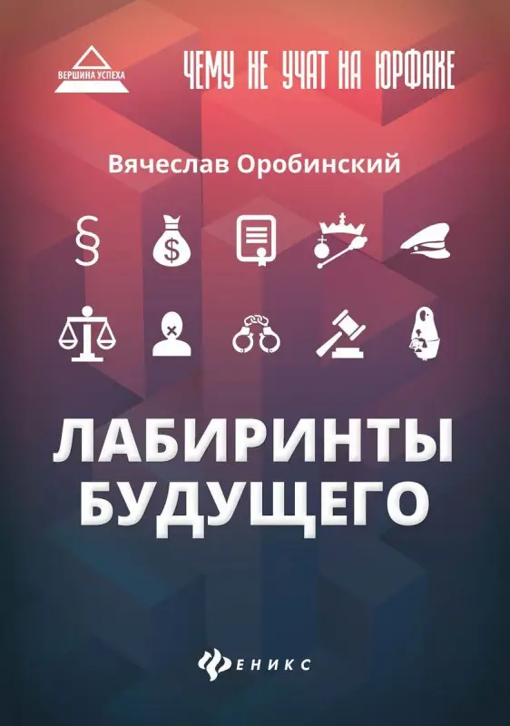 Уценка. Вячеслав Оробинский: Чему не учат на юрфаке. Лабиринты будущего