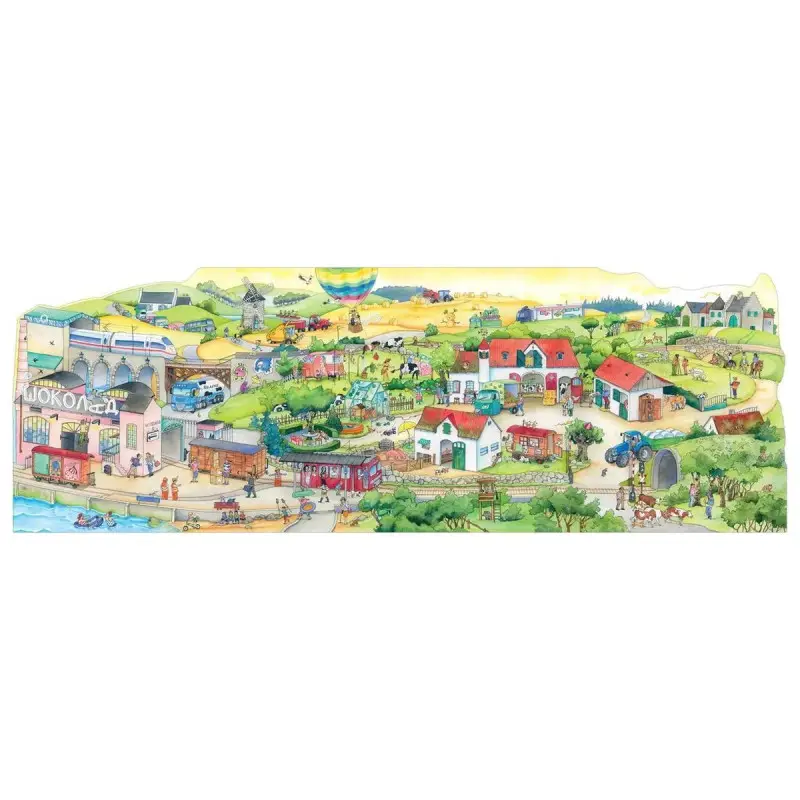 Уценка. Добро пожаловать на поезд! Виммельбух с клапанами