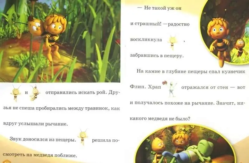 Раскрась, наклей и отгадай! 5 в 1 РНО5-1 N 1414 "Пчелка Майя