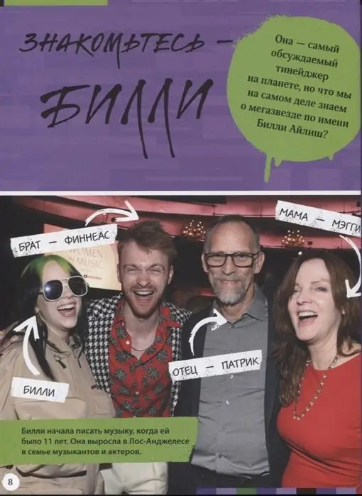 Мы любим Билли Айлиш. Жизнь. Музыка. История. Неофициальный фанбук