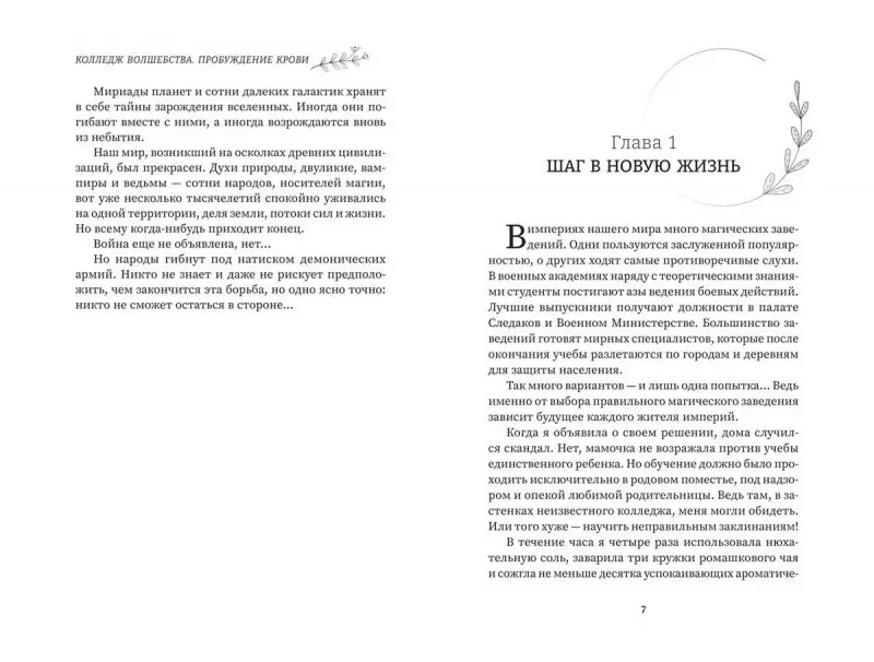 Колледж волшебства. Пробуждение крови