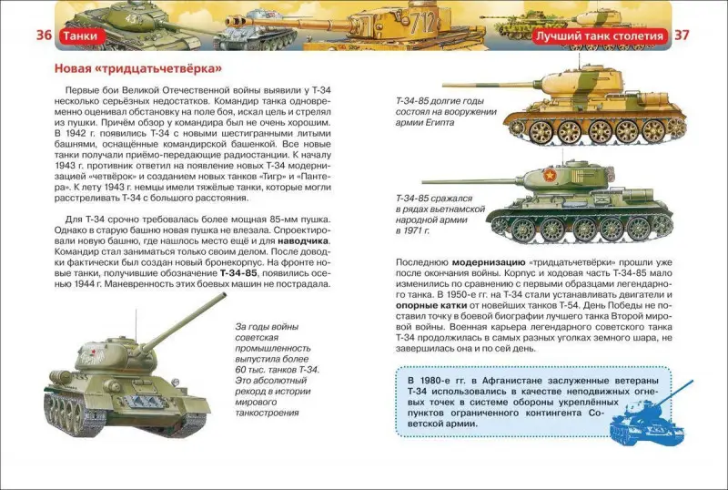 Танки. Детская энциклопедия Росмэн