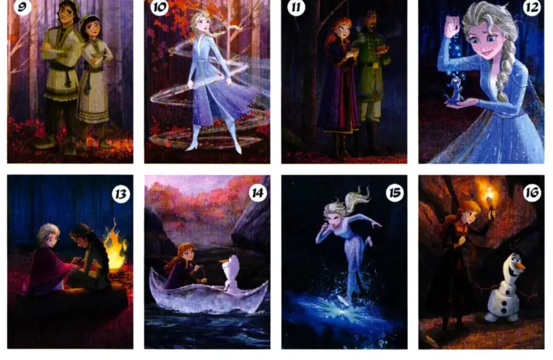 Наклей и раскрась N НР 2017 "Холодное сердце 2"