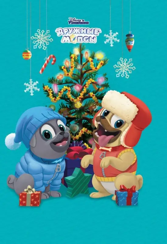 Уценка. Веселые истории Бинго и Ролли. Снежные миссии. Дружные мопсы