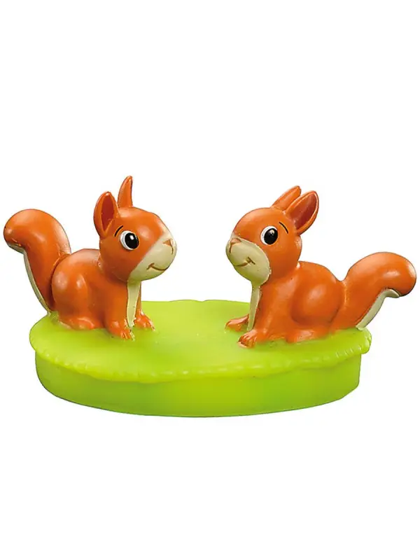 W0225 Комплект ферма Журнал №19 + 4 игрушки (мельник и белки, Василиса с ведром, осёл)