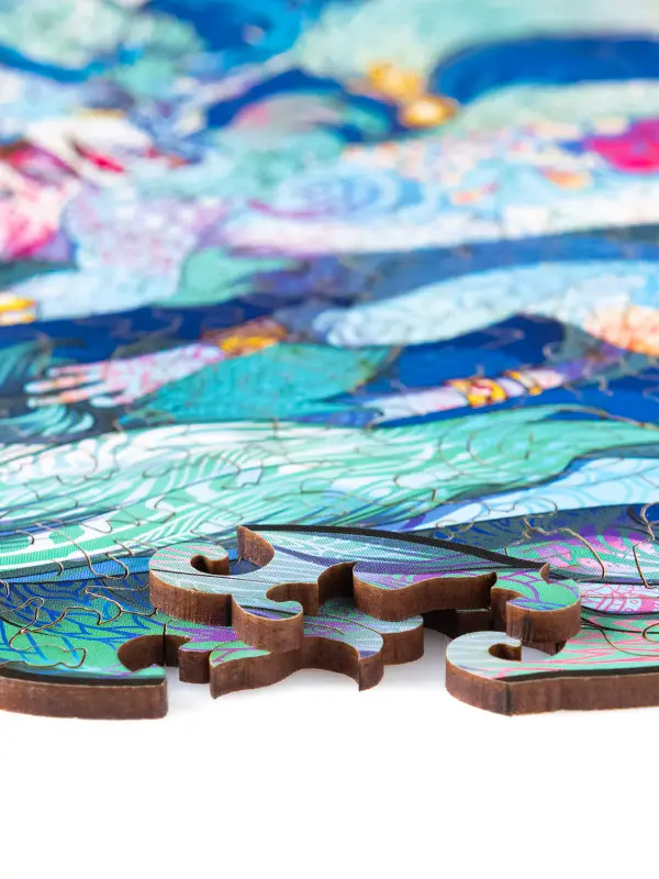 Деревянный Пазл Восточный Дракон S (50 дет.)