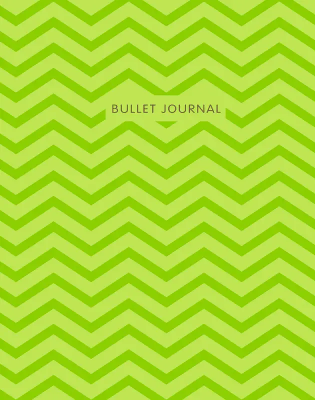 Bullet Journal (Зеленая геометрия) 162x210мм, твердая обложка, пружина, блокнот в точку, 120 стр.