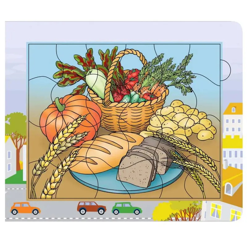 Уценка. Книга-пазл. Играем, растем, готовимся к школе. Сентябрь