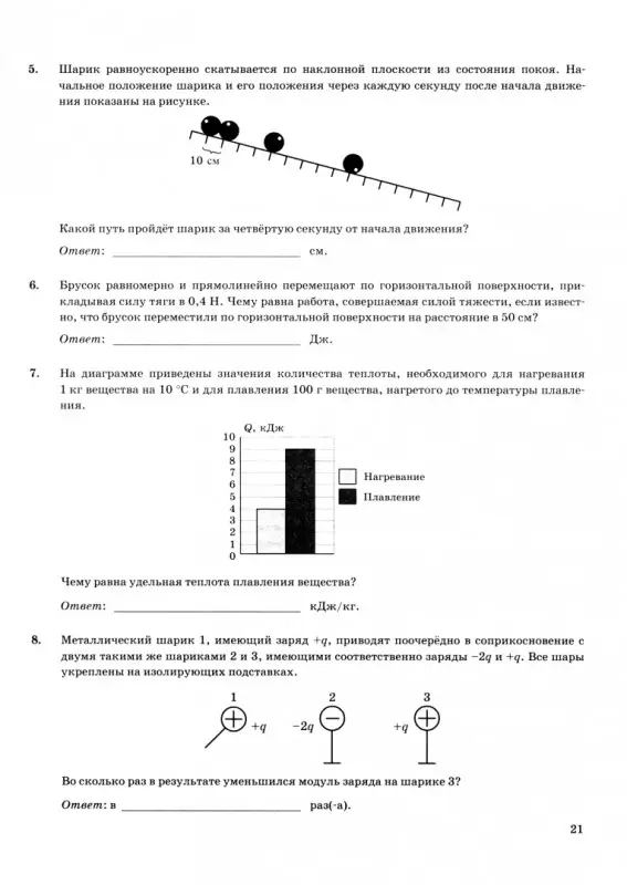 ОГЭ 2024. Физика. 10 вариантов с ответами. Типовые тестовые задания: Елена Камзеева