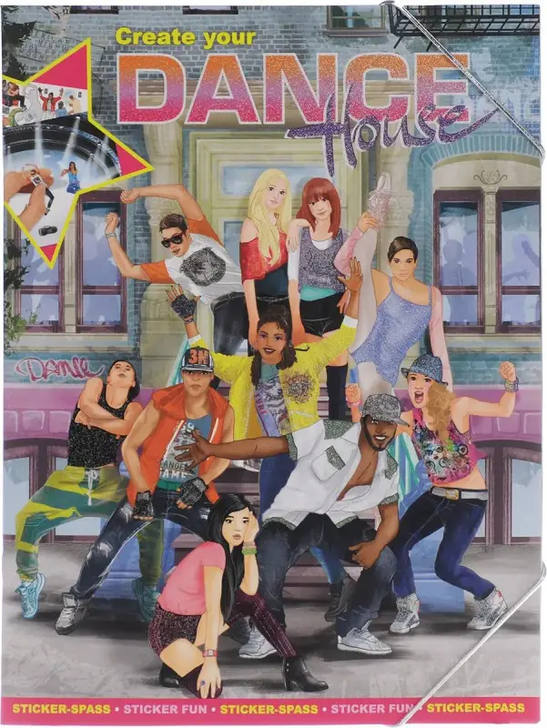 Альбом с наклейками "Create your Dance House" (048479/008479)