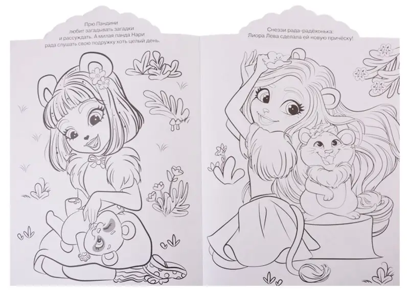 Раскраска с диадемой N РСД 1905 "Энчантималс"