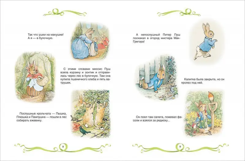 Уценка. Поттер Б. Кролик Питер и его друзья (ВГуС)