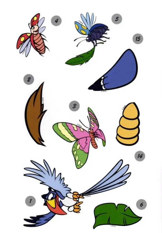 Наклей, дорисуй и раскрась N НДР 1507 "Король Лев"