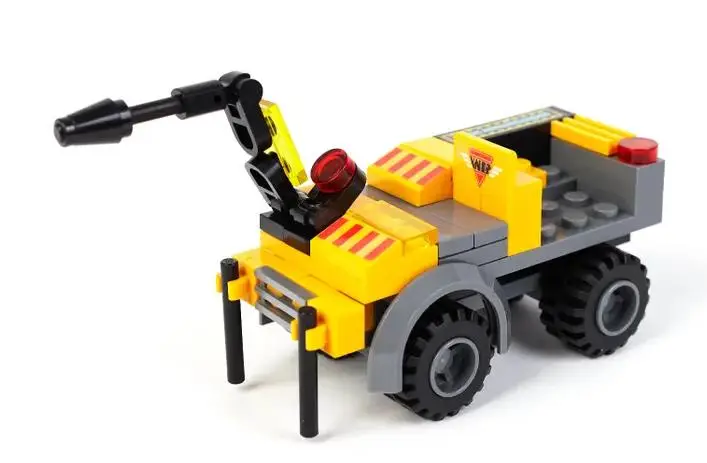 Вайс Блок. Конструктор ремонтный автомобиль 8-в-1. TM Wise Block