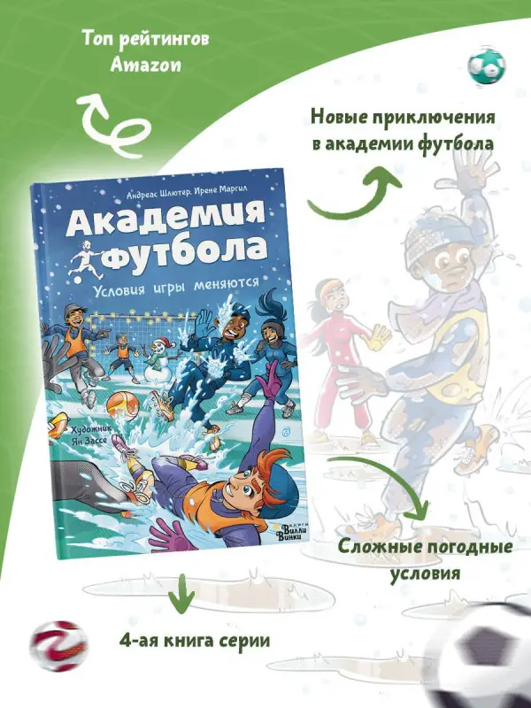Уценка. Шлютер Андреас, Маргил Ирене: Академия футбола. Условия игры меняются