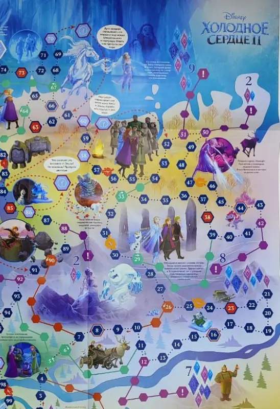 Большая настольная игра. Холодное сердце. В королевстве льда