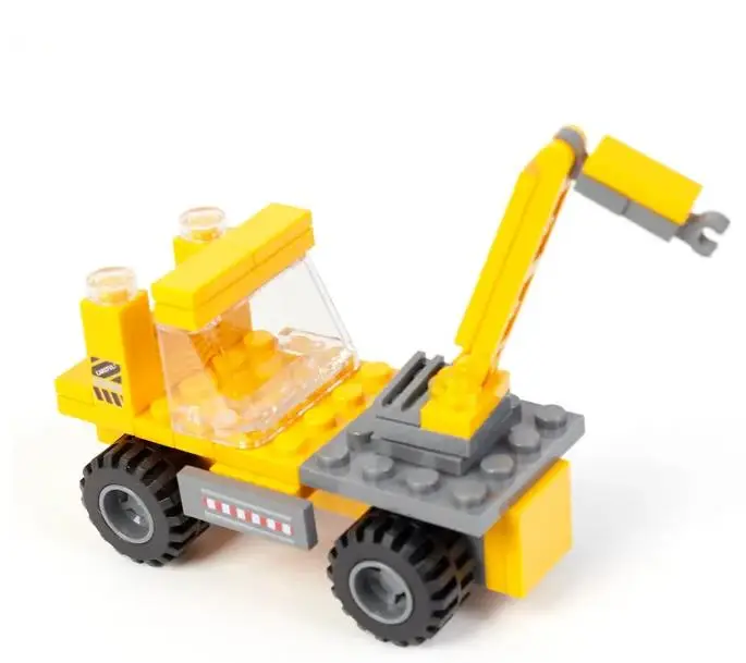 Вайс Блок. Конструктор погрузочный кран 8-в-1. TM Wise Block