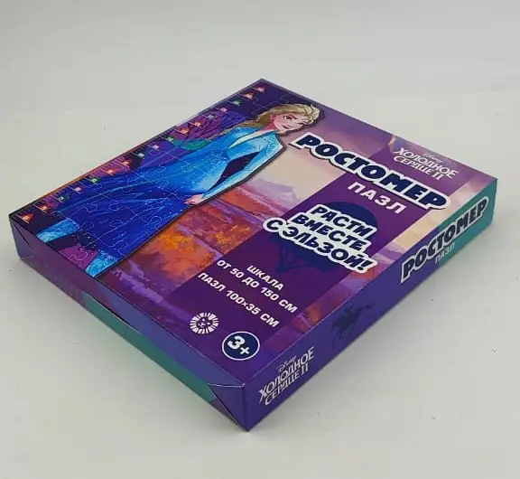 Игровой набор «Пазл-ростомер». Холодное сердце. Эльза