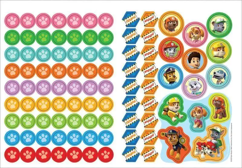 Щенячий патруль. Мотиватор. Плакат с многораз. накл. ТМ PAW Patrol