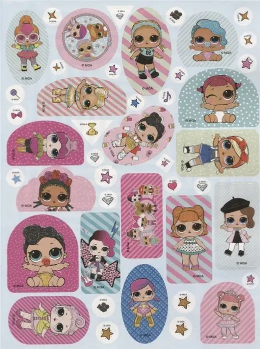 L.O.L. Surprise. Раскраски и задания для маленьких бунтарок