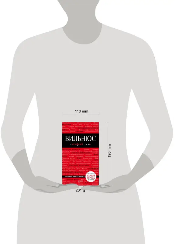 Вильнюс: путеводитель + карта