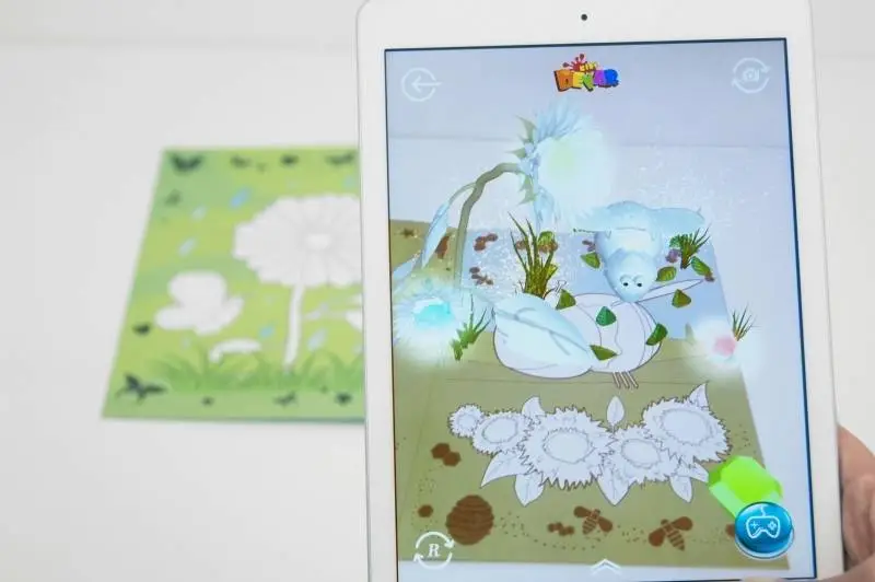 Живая Раскраска "Сиреневый остров" А4,мягкая обложка