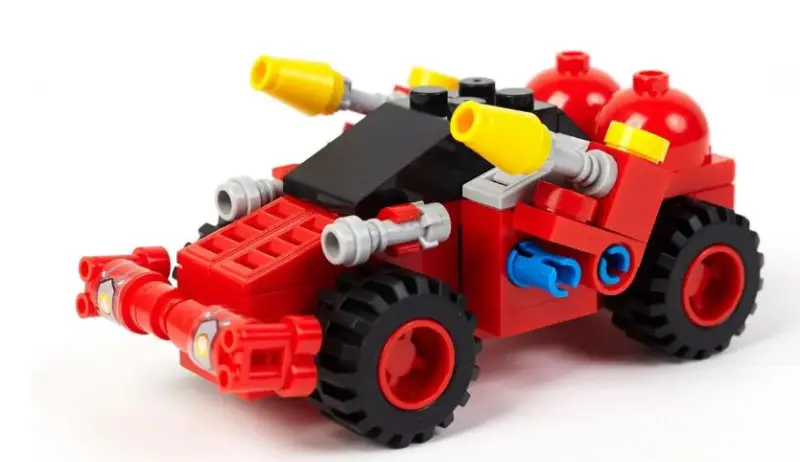 Вайс Блок. Конструктор пожарный вездеход 8-в-1. TM Wise Block