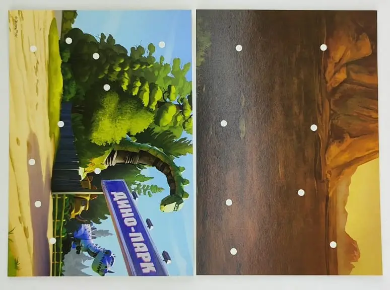 Игра настольная. Развивающий набор «Липучки». Тачки. Главная дорога