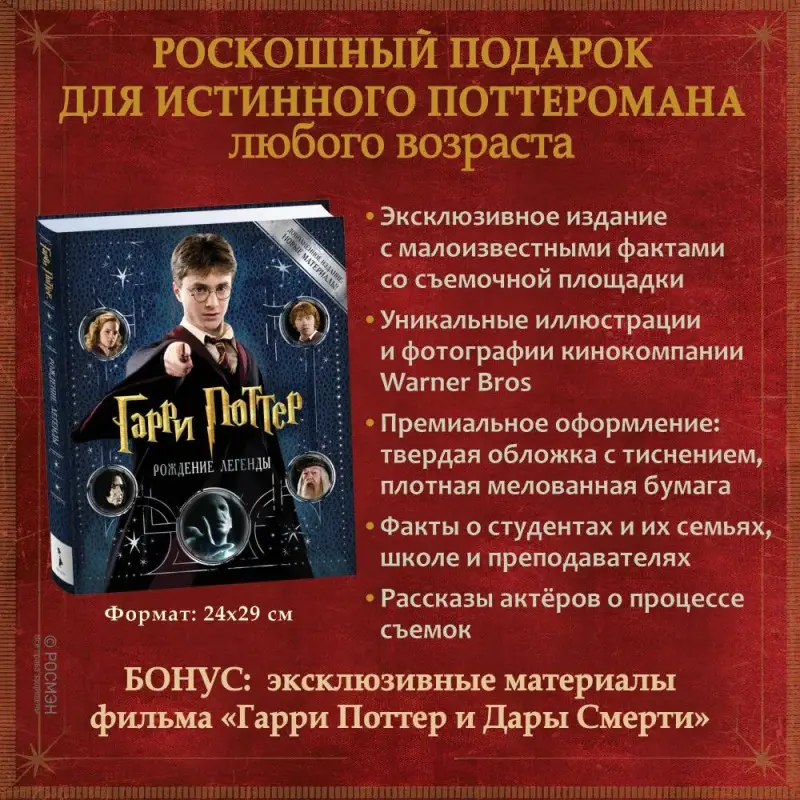Уценка. Гарри Поттер. Рождение легенды (дополненное издание)