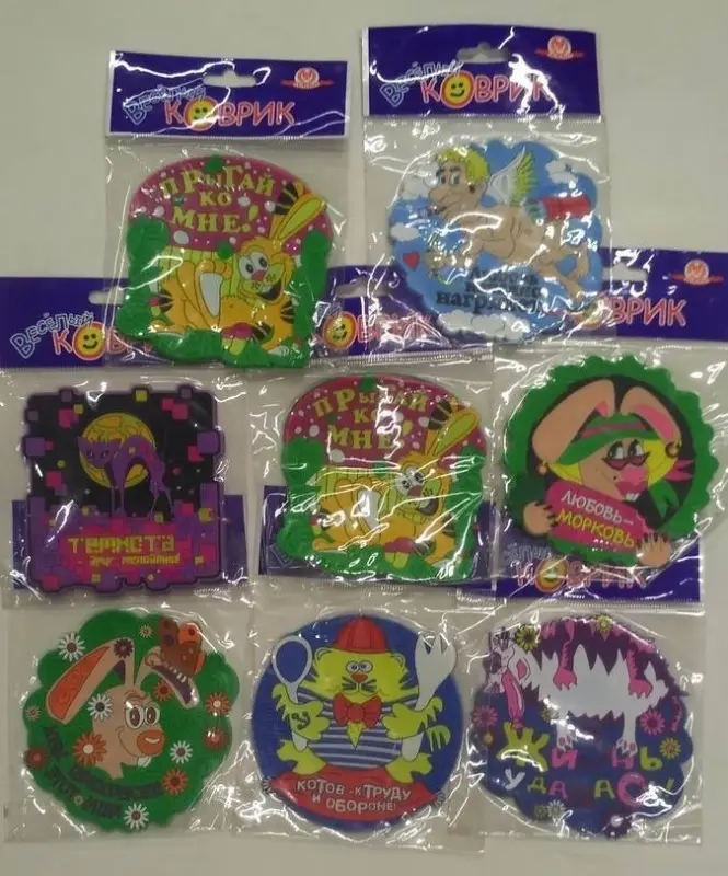 Веселый коврик для чашки - антискользящий в ассортименте без выбора картинки. _____ЦЕНА______ указана за 3 коврика в ассортименте