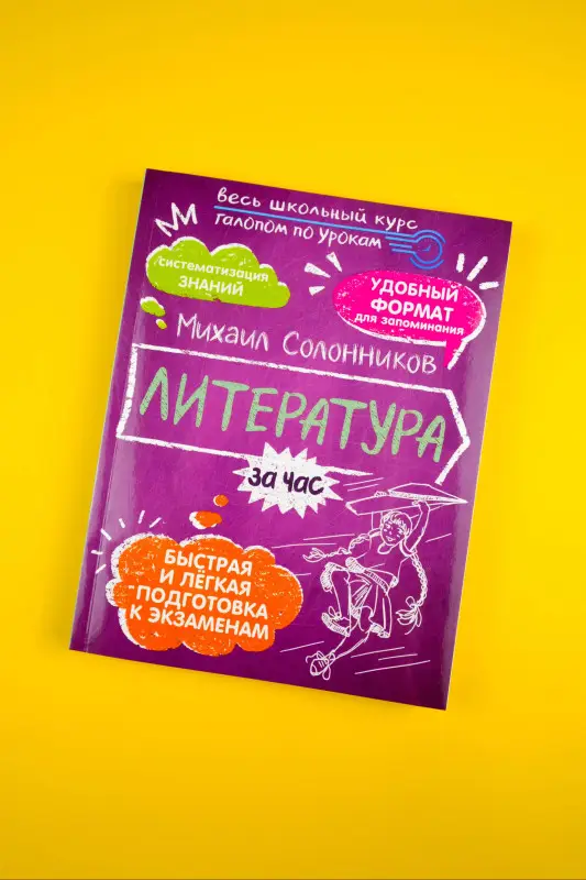 Солонников Михаил Юрьевич: Литература за час. Весь школьный курс