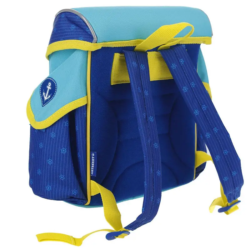 Мини-ранец Artberry "Кораблик", цвет: синий, голубой