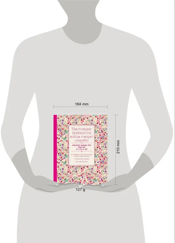 Настоящие принцессы всегда говорят "спасибо". Хорошие манеры для девочек от 5 до 8 лет