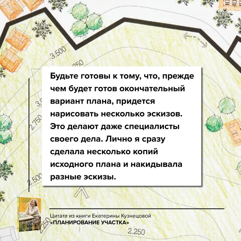 Кузнецова Екатерина Александровна: Планирование участка. От определения границ до детального проекта
