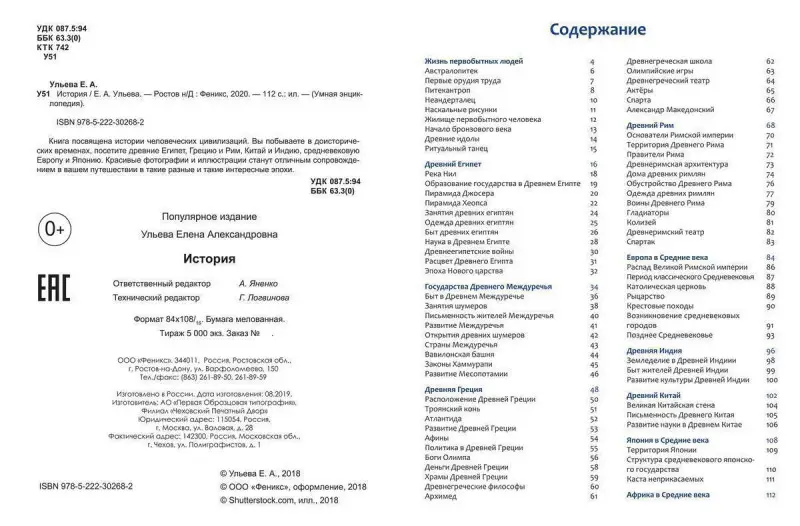 Уценка. Елена Ульева: История. Энциклопедия