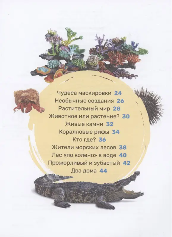 Тяжелкова Кира Егоровна: Подводный мир. Первая энциклопедия малыша