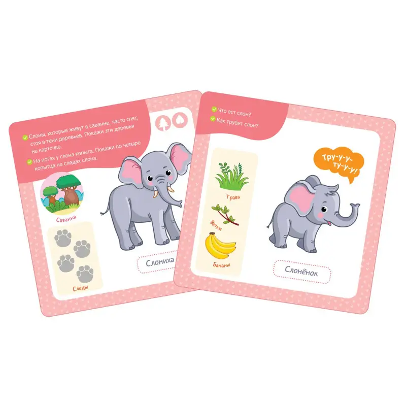 Многоразовые водные карточки-раскраски. Мамы и малыши