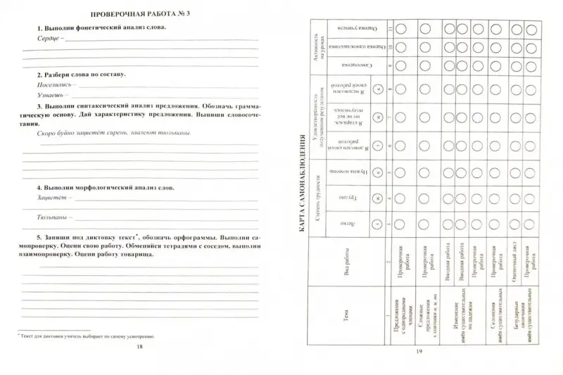 Салахеева, Мухамадьярова, Кузнецова: Русский язык. 4 класс. Самооценка. Самоконтроль