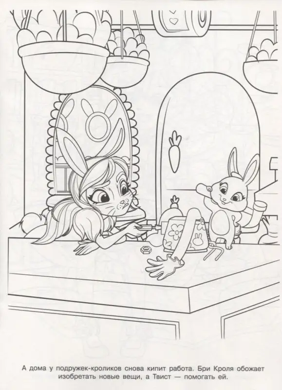 Волшебная раскраска N РК 1920 "Энчантималс"