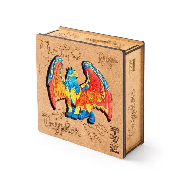 Деревянный Пазл Грифон L (202 дет.)