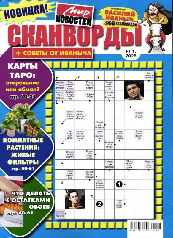 Василий Иваныч 300 сканвордов спец сканворды + Советы от Иваныча 01/26